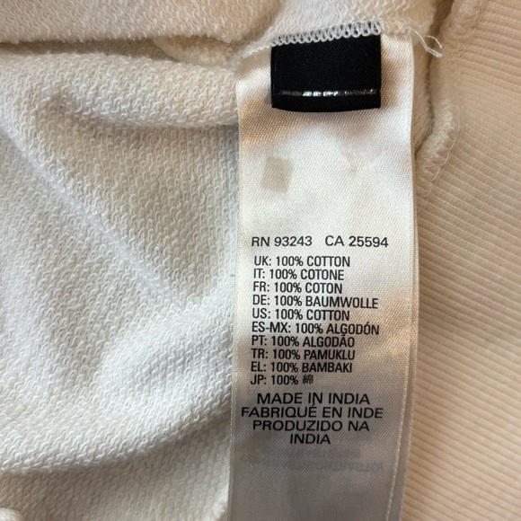 Diesel Only The Brave Women’s Sweatshirt with Raglan Sheer Long Sleeves Medium - Picture 8 of 11